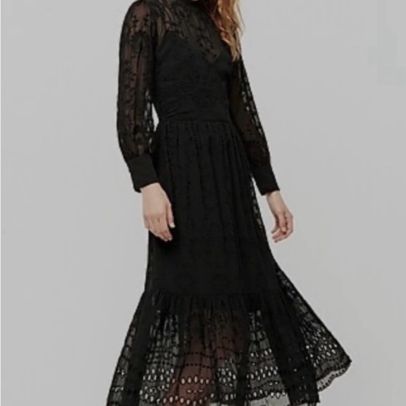 J.Crew Burgundy Lace Dress - Picture 6 of 6